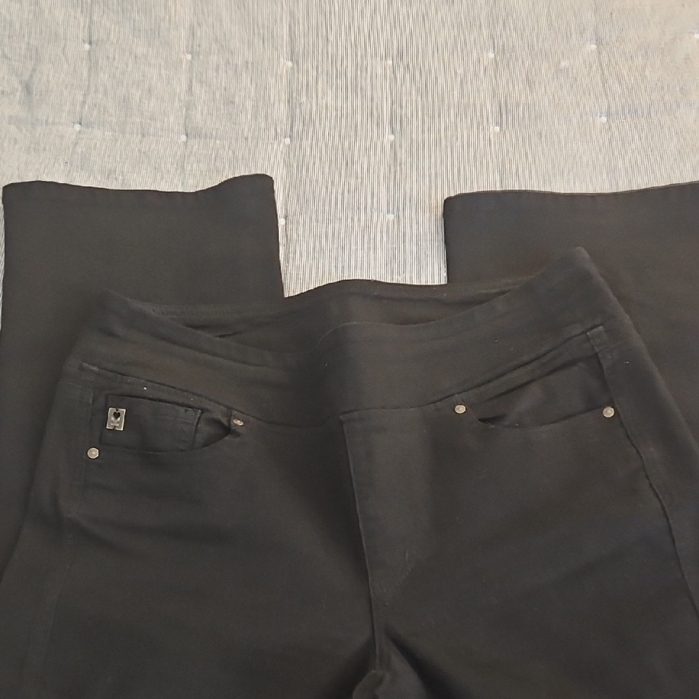 Black Bootleg Jeans